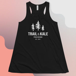 Trail & Kale Women's Flowy Vest "Forest Collection"