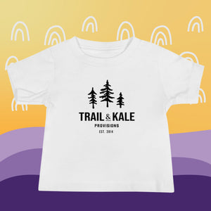 Trail & Kale Classic Baby Tee - "Forest Collection"